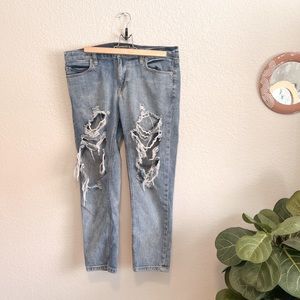 Distressed Jeans